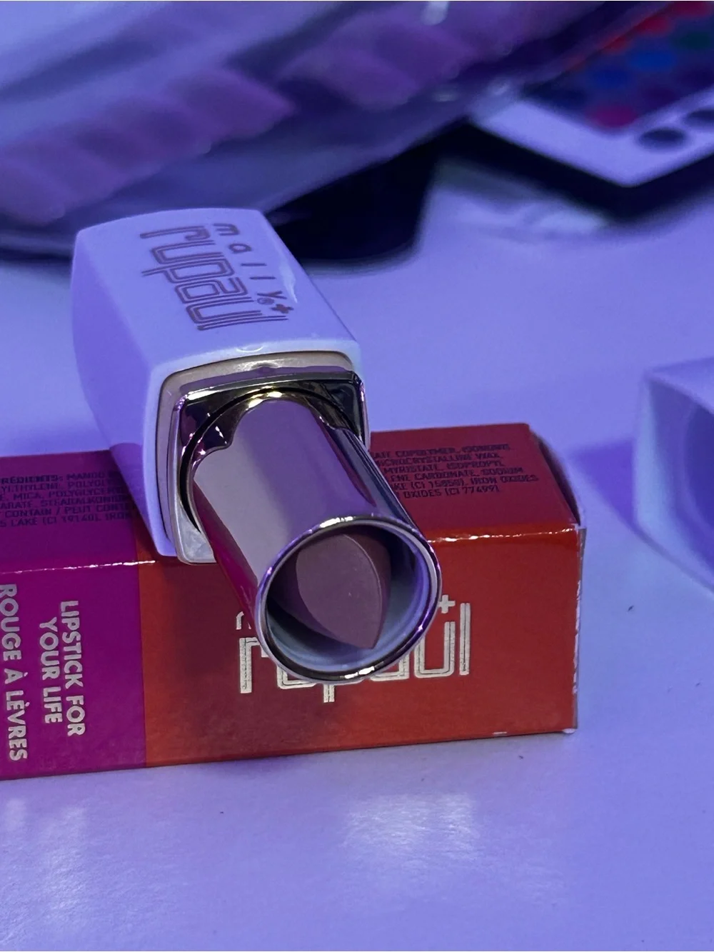 Mally Lipstick - White Packaging - Pink/Orange Box